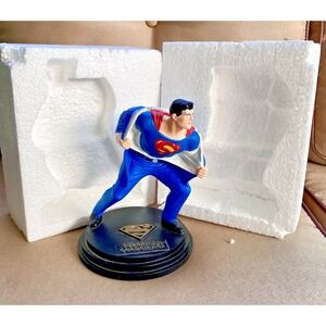 Superman Golden Age 7" Statue Dave Grossman DC Comics Clark Kent 2000